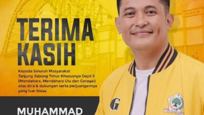 Mengejutkan, Jurnalis Muhammad Samin S.S., M.IP., Terpilih Jadi Anggota DPRD Tanjabtim Jambi 2024 – 2029, Begini Ceritanya