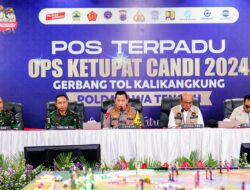 Tinjau GT Kalikangkung, Kapolri Sebut Ada 3 Hal Prioritas Kesiapan Mudik