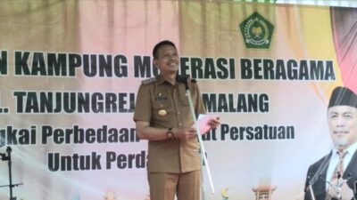 Pj. Walikota Malang: Kampung Moderasi Beragama Wujud Membangun Rasa Persatuan dan Kesatuan