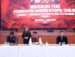 Polri Tangkap Buronan Nomor Satu Thailand
