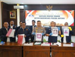 Polda Jateng Gebuk Mafia Tanah yang Rebut 27 Ribu Meter Persegi Lahan Petani di Salatiga