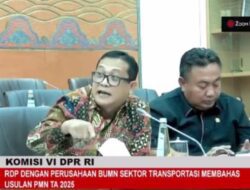 RDP Komisi VI DPR RI dengan BUMN Sektor Transportasi, Sonny T Danaparamita Kritisi PT INKA Soal PMN Industri Kereta Api