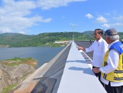 Jokowi Resmikan Bendungan Pamukkulu Takalar Sulawesi Selatan