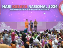 Presiden dan Ibu Negara Hadiri Hari Kebaya Nasional 2024