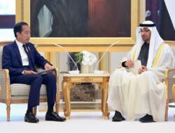 Ini Yang Dibahas Jokowi dan Presiden MBZ di Abu Dhabi