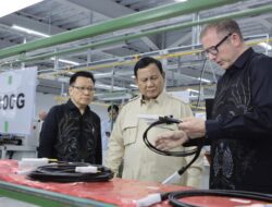 Kedekatan Prabowo dengan Konglomerat Rothschild Saat Resmikan Pabrik PT Volex di Batam