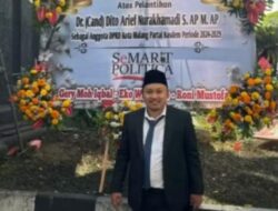 Resmi Dilatik Jadi Anggota DPRD Kota Malang Periode 2024-2029, Dito Akan Berkontribusi Sesuai Tupoksi