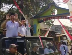 Ribuan Warga Iringi Paslon Anton-Dimyati Mendaftar ke KPU Kota Malang
