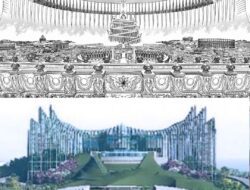 Woww.. Bikin heboh ternyata bangunan istana IKN mirip istana falconia berserk