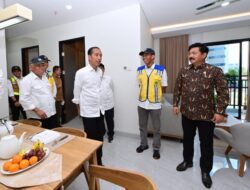 Jokowi Tinjau Hunian ASN di IKN