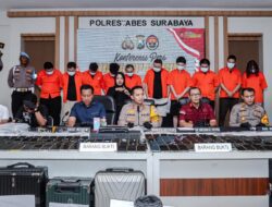 Polrestabes Surabaya Bongkar Penipuan Online Jaringan Internasional, 10 WNI Diringkus