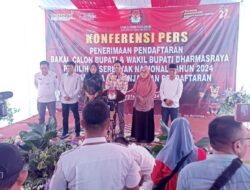 KPU Kabupaten Dharmasraya Tutup Masa Perpanjangan Pendaftaran Paslon, Pendaftaran AG – ROMI Tidak bisa Diterima