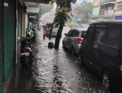 Hujan Disertai Angin, Kembali Genangan Air Kepung Kota Malang