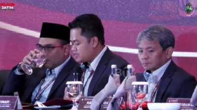KPU Jatim Gelar Deklarasi Damai di Tugu Pahlawan yang Diikuti Tiga Paslon Gubernur dan Wakil Gubenur Jatim