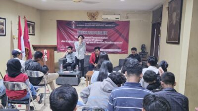 Gelar Diskusi Publik, GMNI Sikapi Transisi Pemerintahan Jokowi ke Prabowo