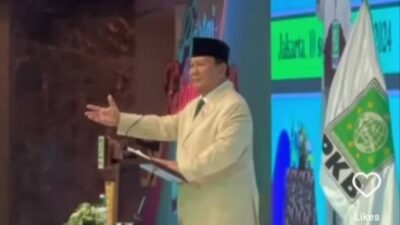 Prabowo: Mereka Yang Suka Caci Maki Mungkin Sudah Ditutup Mata Hatinya
