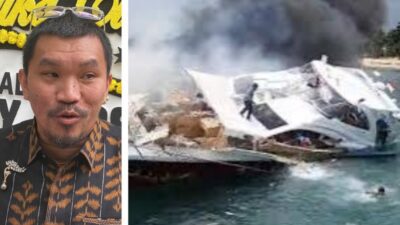 Komika Mongol Stres Desak Polisi Usut Tuntas Kematian Cagub Benny Laos Akibat Speedboat Yang Ditumpangi Meledak, Sabotase Atau Kecelakaan?