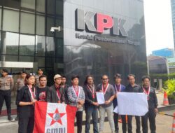 GMNI Jakarta Raya Gelar Aksi di KPK, Minta Dugaan Korupsi Jokowi dan Keluarganya Diusut