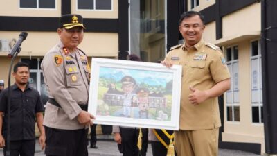 Sutan Riska Pamit kepada Jajaran Polres Dharmasraya, Apresiasi Sinergitas Selama ini