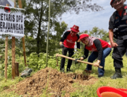 Sri Untari Awali Minggu Pagi Dengan Kegiatan Produktif, Senam dan Penghijauan di Desa Sumberoto,Kabupaten Malang