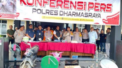 Dua dari Enam Pelaku Curas Bersenpi Antar Provinsi Ditangkap Reskrim Polres Dharmasraya