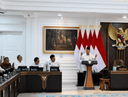 Prabowo Pimpin Sidang Kabinet Persiapan Idul Fitri