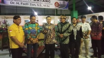 Kunjungan Menbud RI ke Pasebar Lantai 3, Apresiasi Keberadaan Pasar Seni dan Budaya di Kota Malang Yang Lebih Representatif