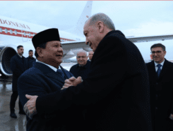 Tiba di Ankara, Prabowo Disambut Hangat Oleh Erdogan