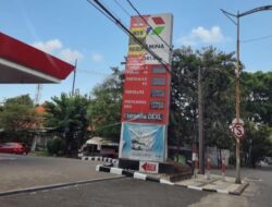 SPBU Pertamina di Kota Surabaya Banyak yang Dapat Tanda Silang Tak Bayar Pajak