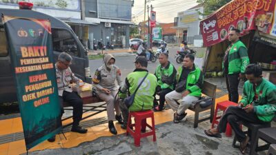 Polda Jateng Sediakan Layanan Kesehatan Gratis, Targetkan 4.000 Driver Ojol