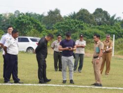 Tim Protokol Kemenpora Tinjau Persiapan Parade Talenta Atlet Dharmasraya