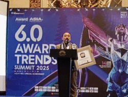 Raih Penghargaan 6.0 Award Trend Summit 2025 Bali,Sam TITO Tingkatkan Profesional Kinerja