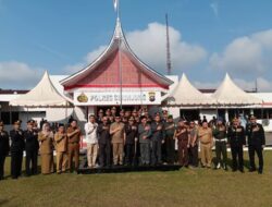 Upacara Peringatan Hari Bhayangkara ke-79 Tahun 2025 di Polres Sijunjung Polda Sumbar Berlangsung Khidmat