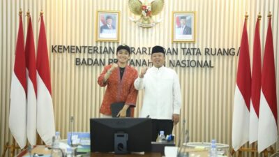 Bertemu Nusron Wahid Menteri BPN RI, Bupati Dharmasraya Annisa Cari Solusi Persoalan Agraria