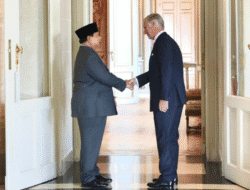 Prabowo Bertemu Raja Belgia di Istana Laeken