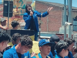 PMII Demo Polres Sidoarjo Tuntut Usut Tewasnya Driver Ojol Yang Dilindas Mobil Taktis Polri