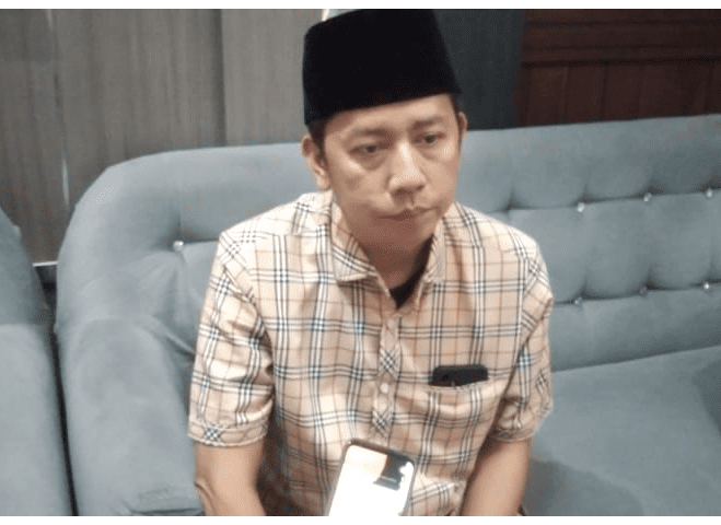 Wawancara dengan awak media ,Rabu (15/10/2025)Wakil Ketua Fraksi PKB sekaligus Ketua Komisi C DPRD Kota Malang, Muhammad Anas Muttaqin S.Psi,M.Si