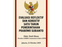 Evaluasi Reflektif dan Korektif Satu Tahun Pemerintahan Prabowo Subianto