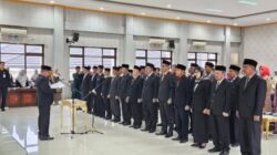 Bupati  Welly Lantik 22 Pejabat Baru di Lingkungan Pemerintah Kabupaten  Pasaman