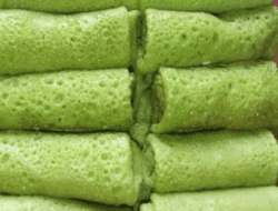 Resep dan Cata Membuat Dadar Gulung Isi Kelapa