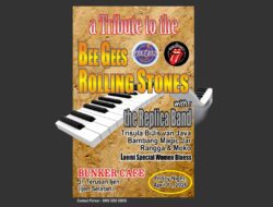 Ayo Ker, Koled Iki! A Tribute to The Bee Gees & Rolling Stones Jumat, 10 April 2026 nok Bunker Cafe