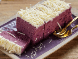 Resep Bolu Ubi Ungu Kukus