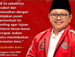 Saifudin Zuhri Desak Gubernur Khofifah Cabut SE WFH Setiap Rabu karena Tak Sejalan Dengan Kebijakan Pemerintah Pusat