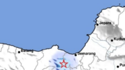 Gempa Bumi Tektonik M2,6 Dirasakan di Kendal Jawa Tengah