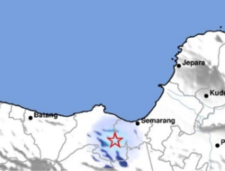 Gempa Bumi Tektonik M2,6 Dirasakan di Kendal Jawa Tengah