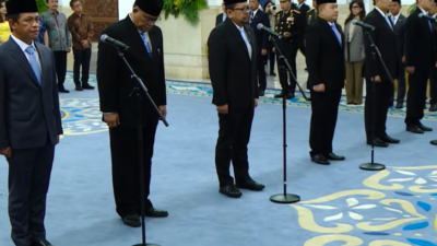 Presiden Prabowo Lantik 6 Pejabat Baru