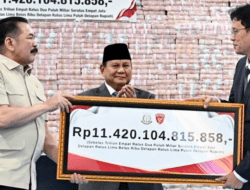 Presiden Prabowo Saksikan Penyerahan Rp. 11,42 Triliun dan Ribuan Hektare Lahan Hasil Penyelamatan Aset ke Negara