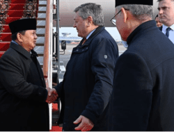 Presiden Prabowo Tiba di Moskow