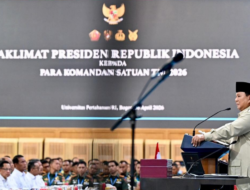 Presiden Prabowo Pidato Kepada 1500 Komandan Satuan TNI