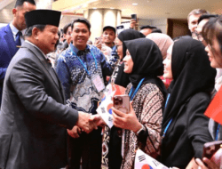 Tiba di Seoul, Presiden Prabowo Disambut Diaspora Indonesia